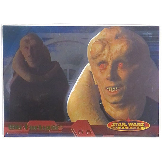  2001 Topps Star Wars Bib Fortuna Evolution #9  Local Legends Cards & Collectibles