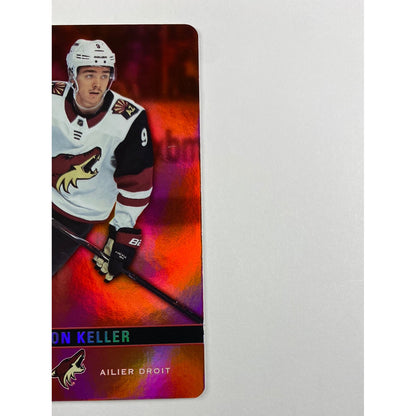 2019-20 Tim Hortons Clayton Keller Red Die Cut
