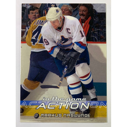 2002-03 In The Game Markus Naslund Action