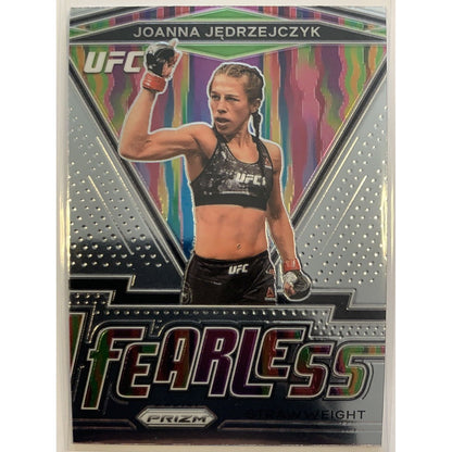  2021 Panini Prizm UFC Joanna Jędrzejczyk Fearless  Local Legends Cards & Collectibles