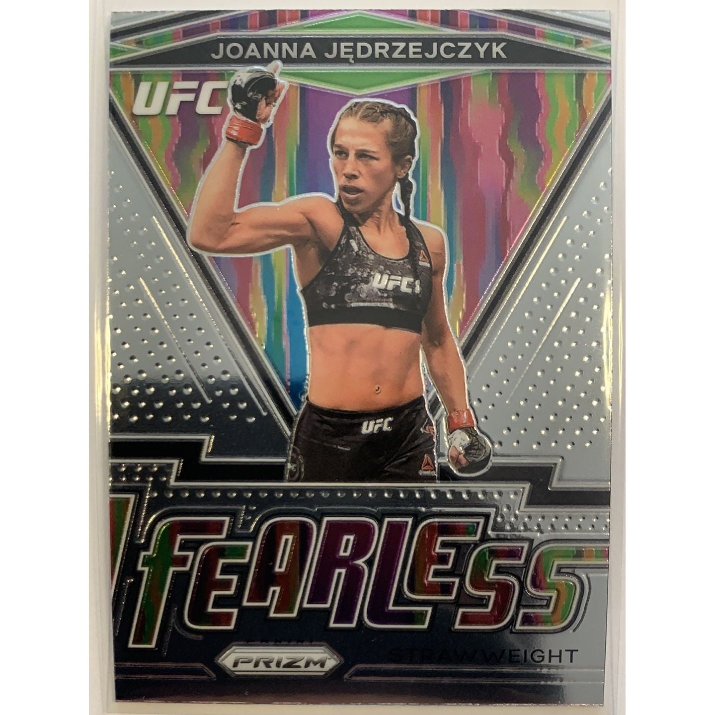  2021 Panini Prizm UFC Joanna Jędrzejczyk Fearless  Local Legends Cards & Collectibles