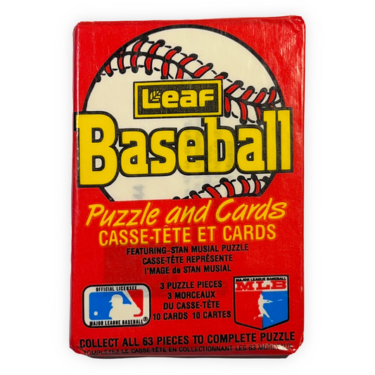  1988 Leaf MLB Baseball Wax Pack  Local Legends Cards & Collectibles