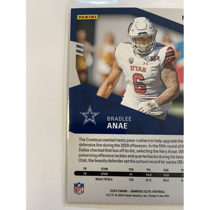  2020 Donruss Elite Bradlee Anae RC Pink Parallel DAMAGED  Local Legends Cards & Collectibles