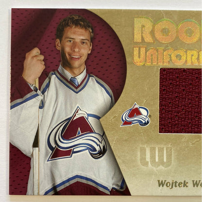 2005-06 Fleer Wojtek Wolski Rookie Uniformity Jersey Patch
