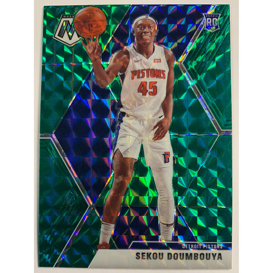  2019-20 Mosaic Sekou Doumbouya Green Mosaic Prizm RC  Local Legends Cards & Collectibles