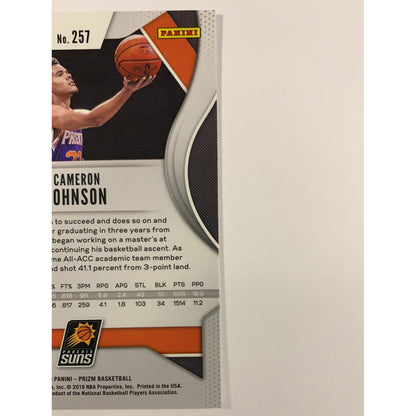 2019-20 Prizm Cameron Johnson RC