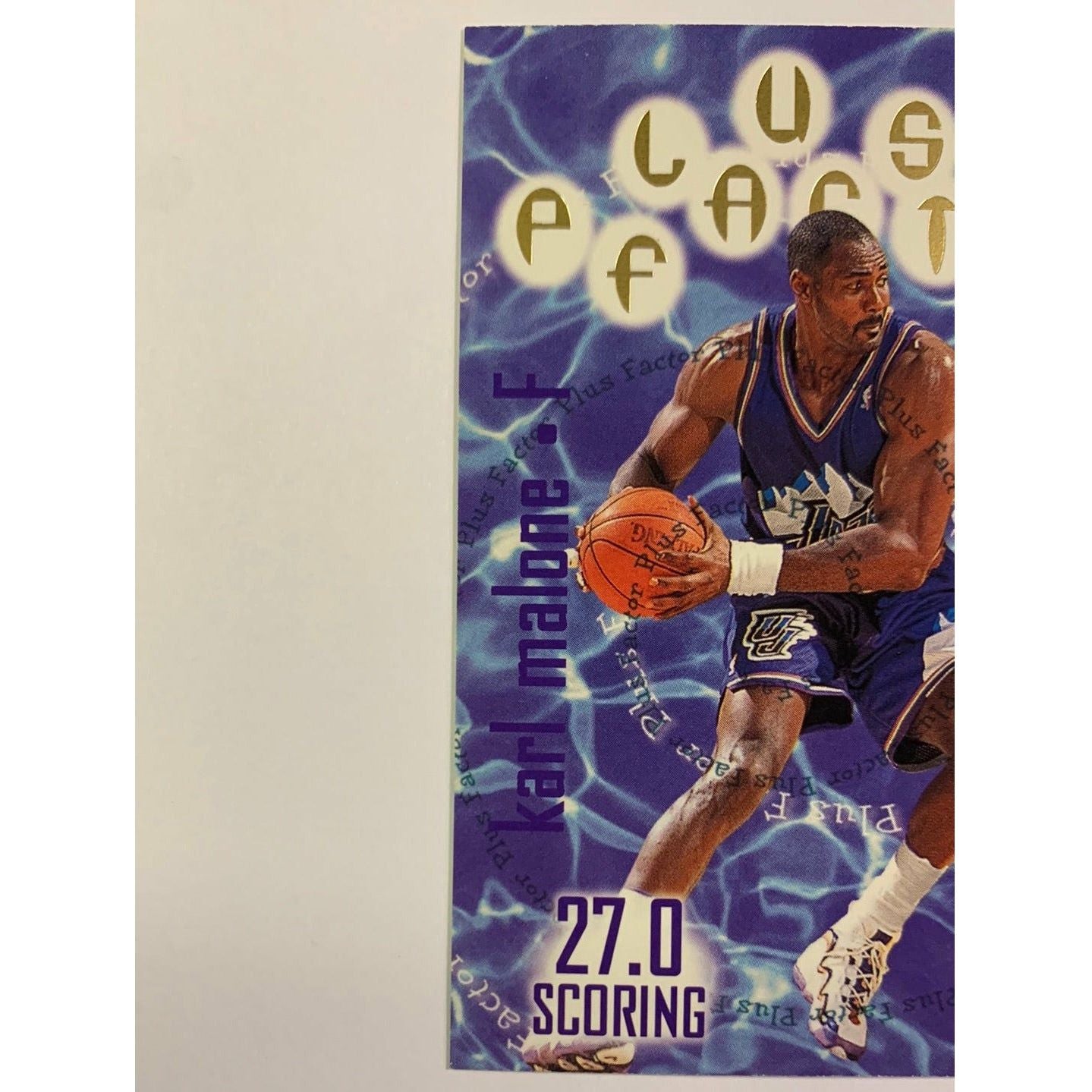 1998-99 Fleer Tradition Karl Malone Plus Factor