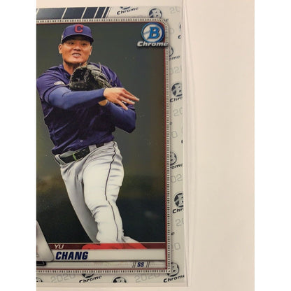  2020 Bowman Chrome Yu Chang RC  Local Legends Cards & Collectibles