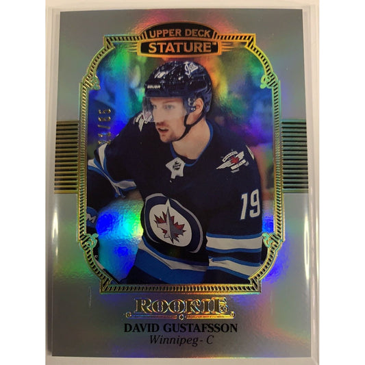  2019-20 Upper Deck Stature David Gustafsson Rookie Card /85  Local Legends Cards & Collectibles