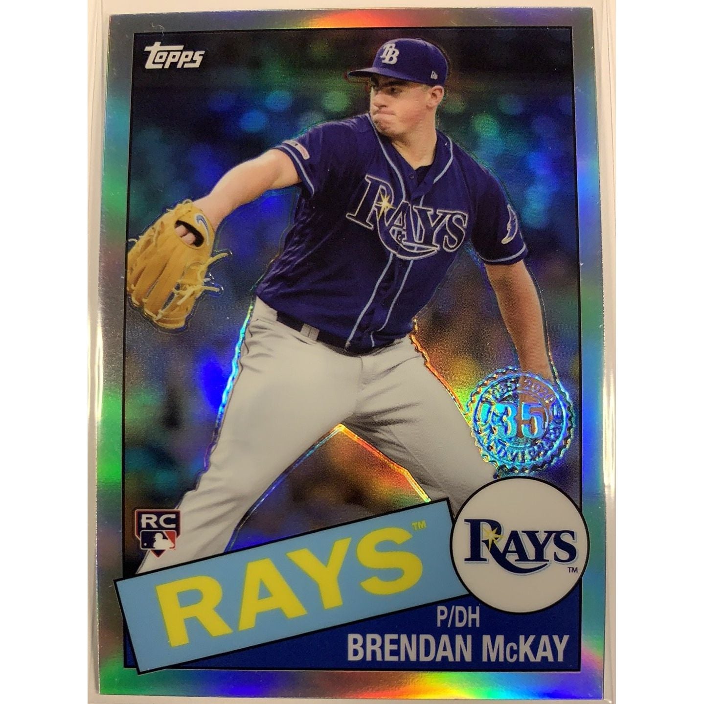 2020 Topps 35th Anniversary Brendan McKay Chrome RC Refractor  Local Legends Cards & Collectibles