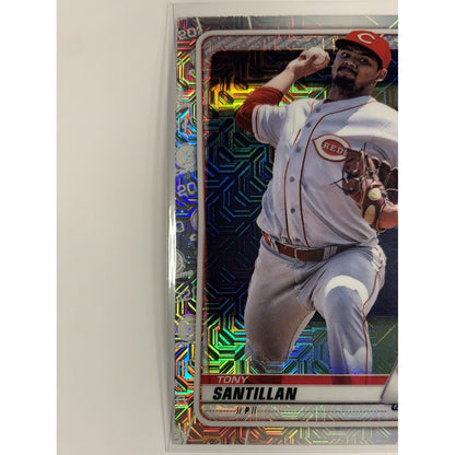  2020 Bowman Chrome Tony Santillan Mojo Refractor  Local Legends Cards & Collectibles