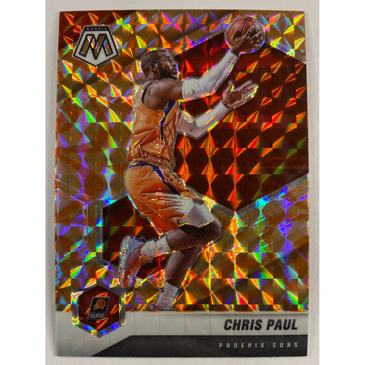 2020-21 Mosaic Chris Paul Orange Reactive Prizm