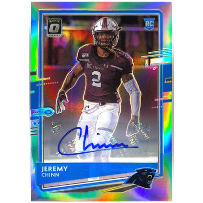 2020 Donruss Optic Jeremy Chin Silver Holo Auto /75