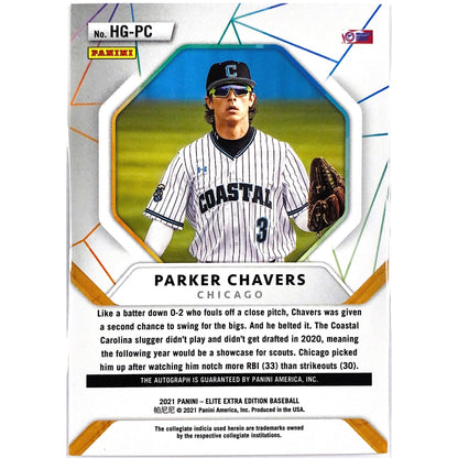 2021 Elite Extra Edition Parker Chavers Hidden Gems Auto