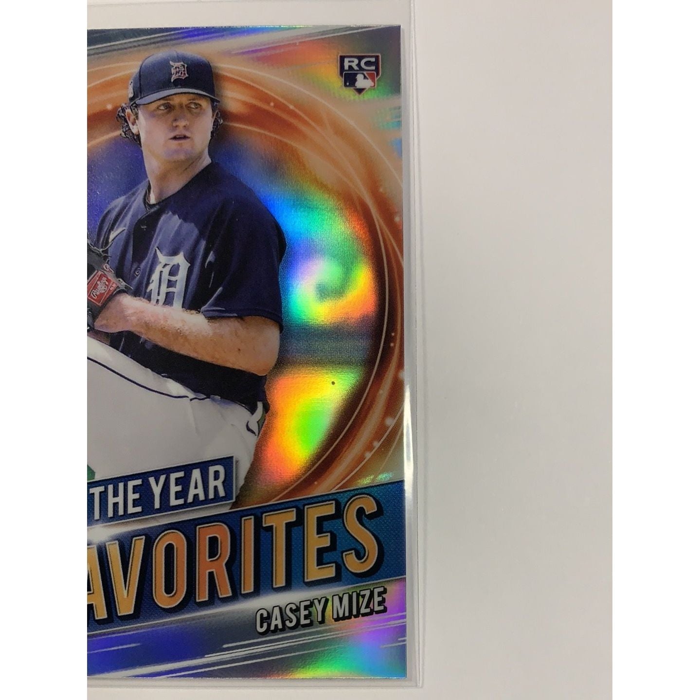  2020 Bowman Chrome Casey Mize Rookie of the Year Favorites  Local Legends Cards & Collectibles