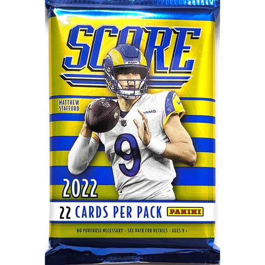 2022 Panini Score NFL Football Retail Pack