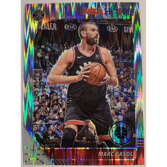  2019-20 Hoops Premium Stock Marc Gasol Hyper Flash Prizm  Local Legends Cards & Collectibles