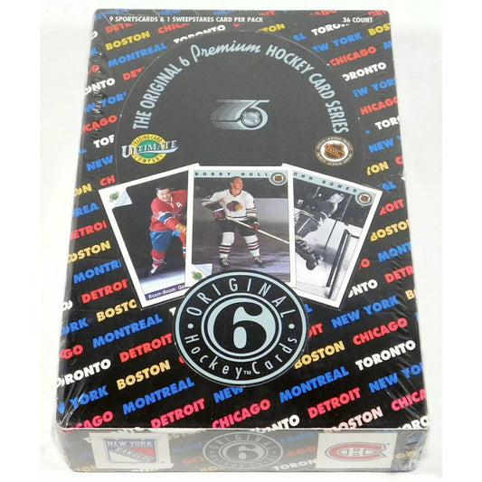 1992 Ultimate NHL Hockey Original 6 Sealed Box