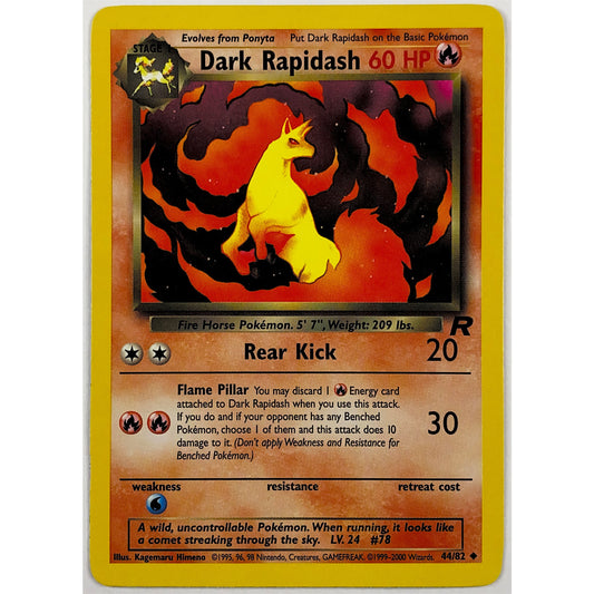 Dark Rapidash Non-Holo Uncommon 44/82