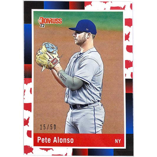 2022 Donruss Pete Alonso 1988 Retro /50