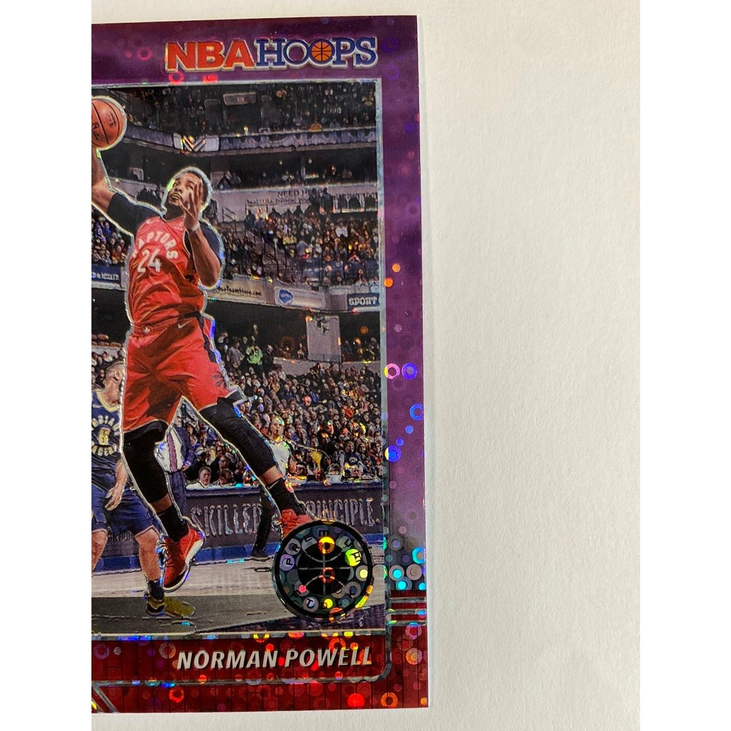  2019-20 Hoops Premium Stock Norman Powell Purple Fast Break Prizm  Local Legends Cards & Collectibles