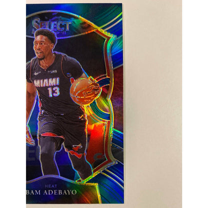 2020-21 Select Bam Adebayo Concourse Level Blue Holo Prizm