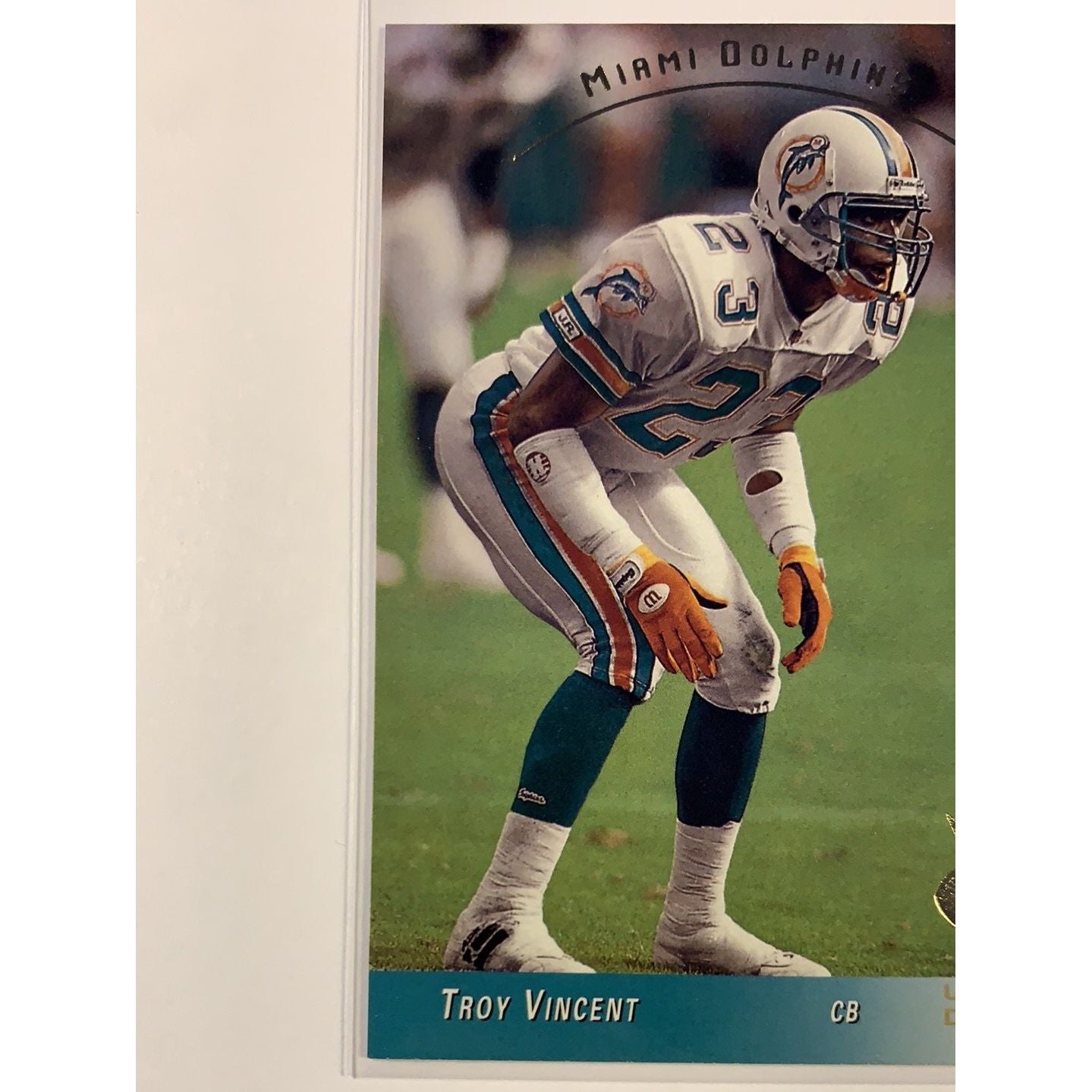  1993 Upper Deck Troy Vincent Base #153  Local Legends Cards & Collectibles