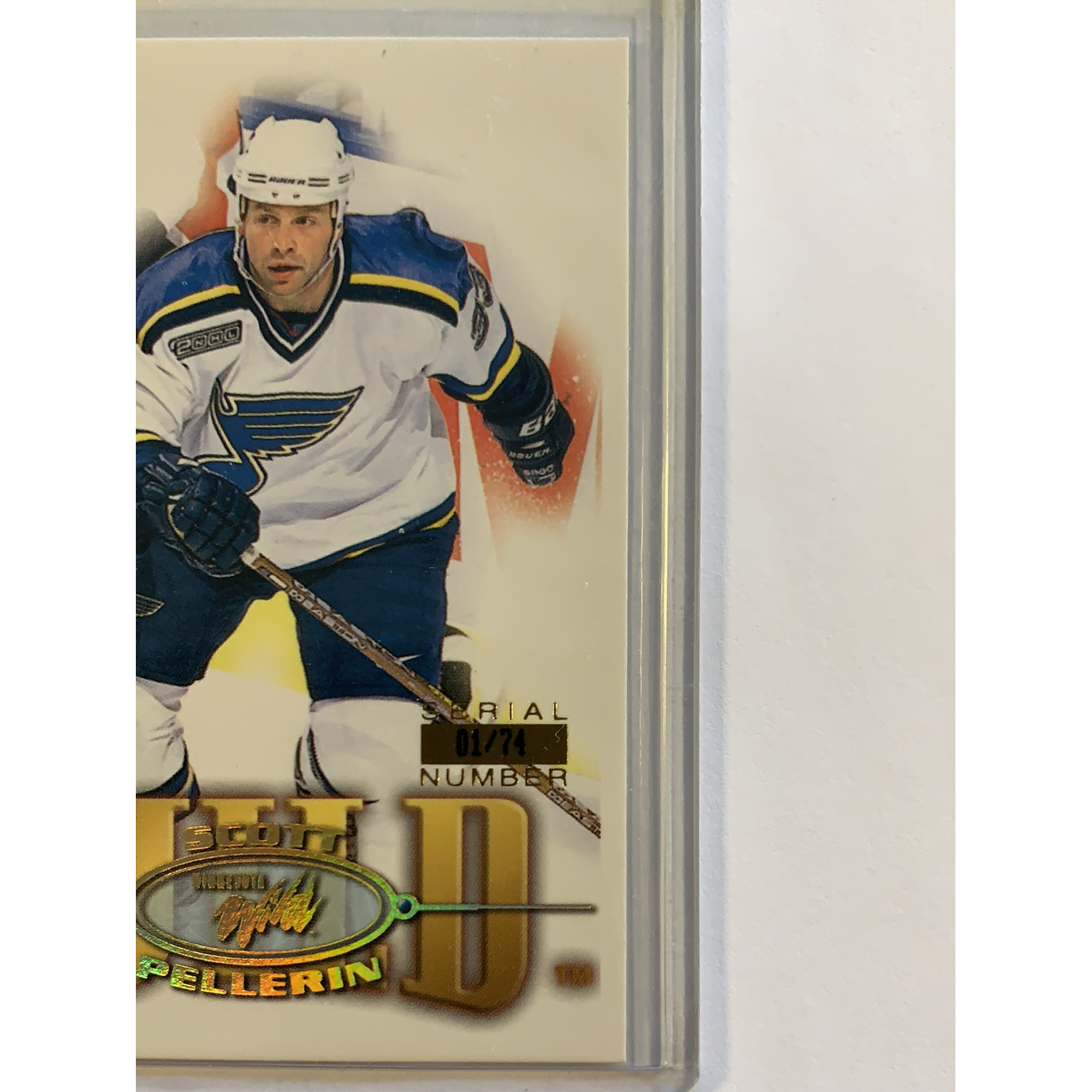  2000-01 Pacific Paramount Scott Pellerin Gold Holo /74  Local Legends Cards & Collectibles