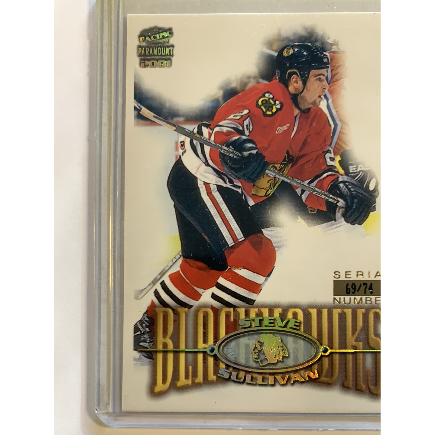  2000-01 Pacific Paramount Steve Sullivan Gold Holo /74  Local Legends Cards & Collectibles