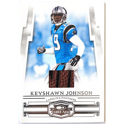 2007 Donruss Threads Keyshawn Johnson Game Worn Relic /250