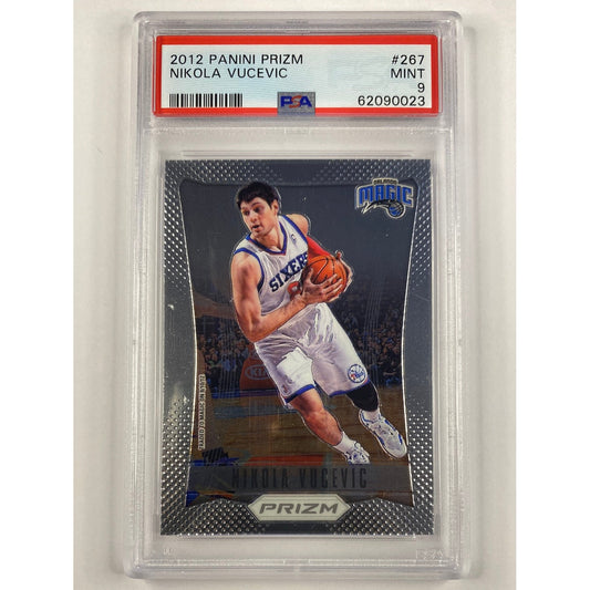 2012-13 Panini Prizm Nikola Vucevic RC PSA 9