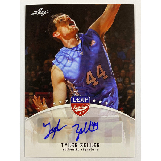 2012 Leaf Tyler Zeller Authentic Signature