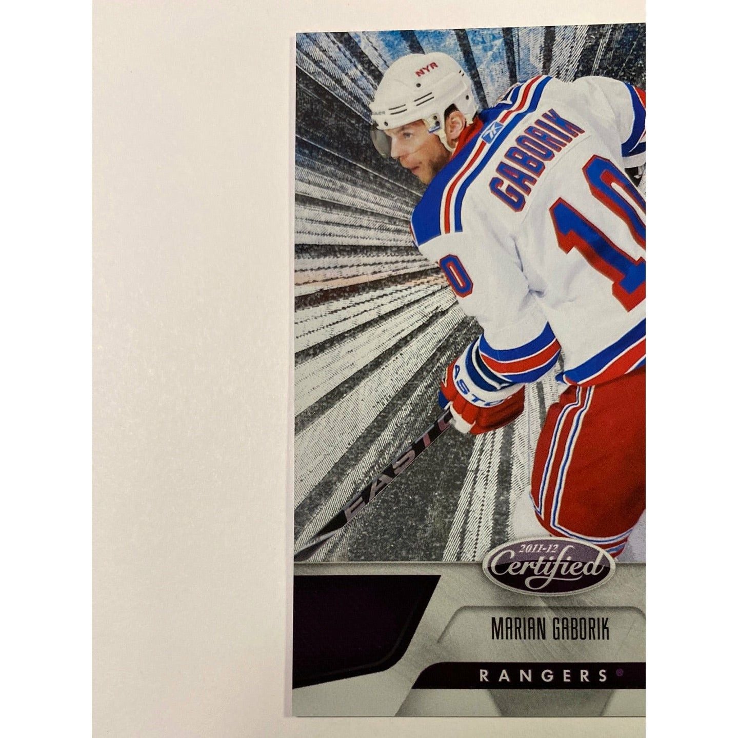 2011-12 Panini Certified Marian Gaborik Mirror Purple /10