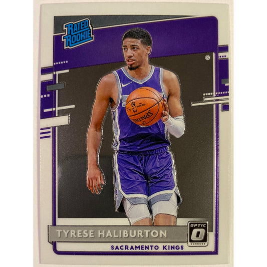  2020-21 Donruss Optic Tyrese Haliburton Rated Rookie  Local Legends Cards & Collectibles