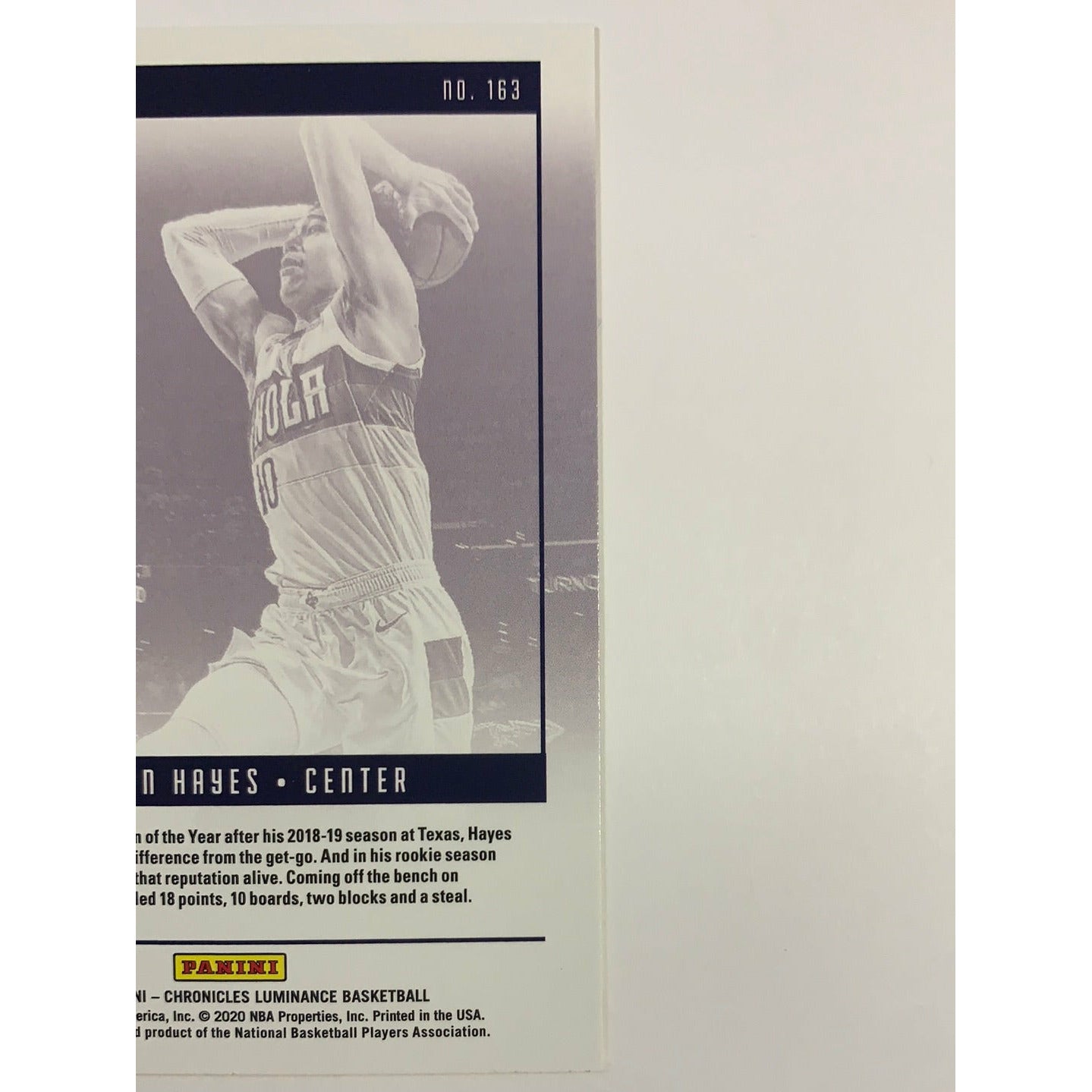 2019-20 Luminance Jaxson Hayes RC