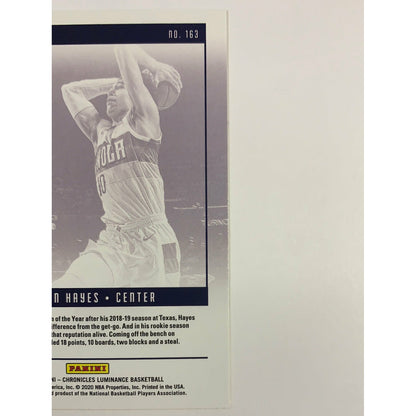 2019-20 Luminance Jaxson Hayes RC