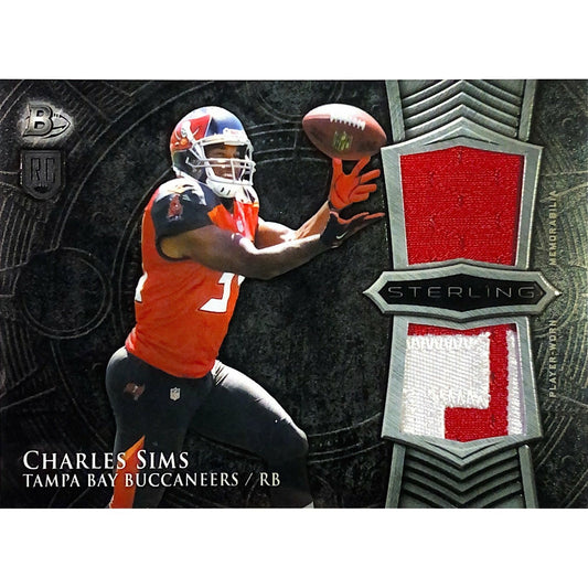 2014 Bowman Sterling Charles Sims Dual Patch