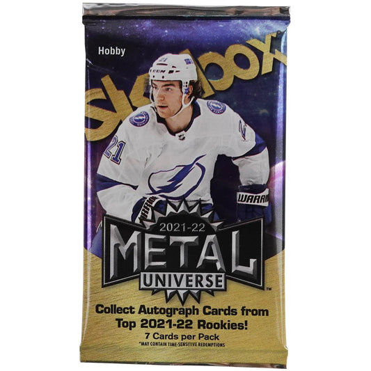 2022 Upper Deck Skybox Metal Universe NHL Hockey Hobby Pack