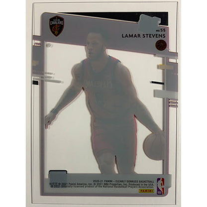 2020-21 Clearly Donruss Lamar Stevens Rated Rookie