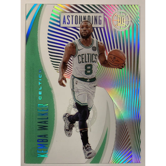  2019-20 Illusions Astounding Kemba Walker Emerald Acetate  Local Legends Cards & Collectibles