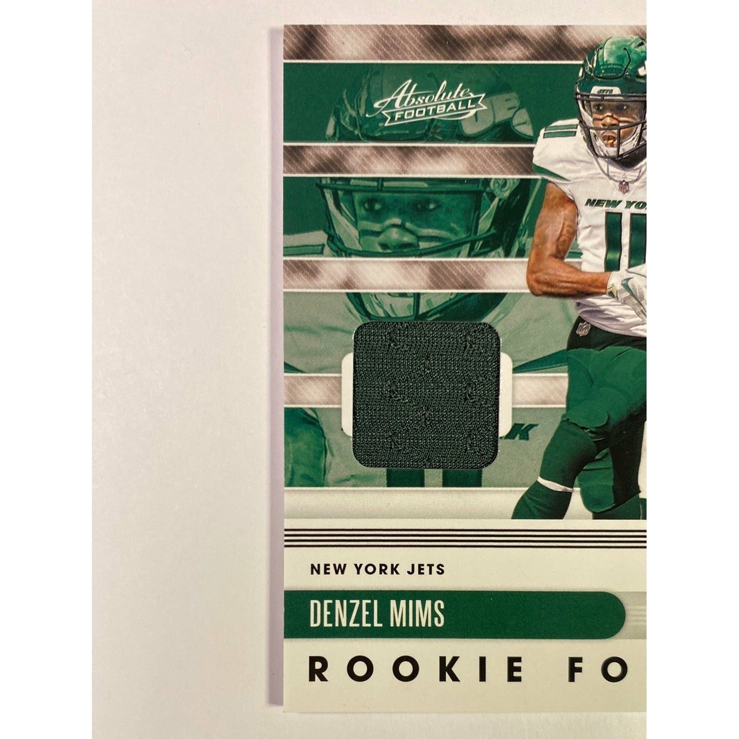2020 Absolute Denzel Mims Rookie Force Jersey Patch