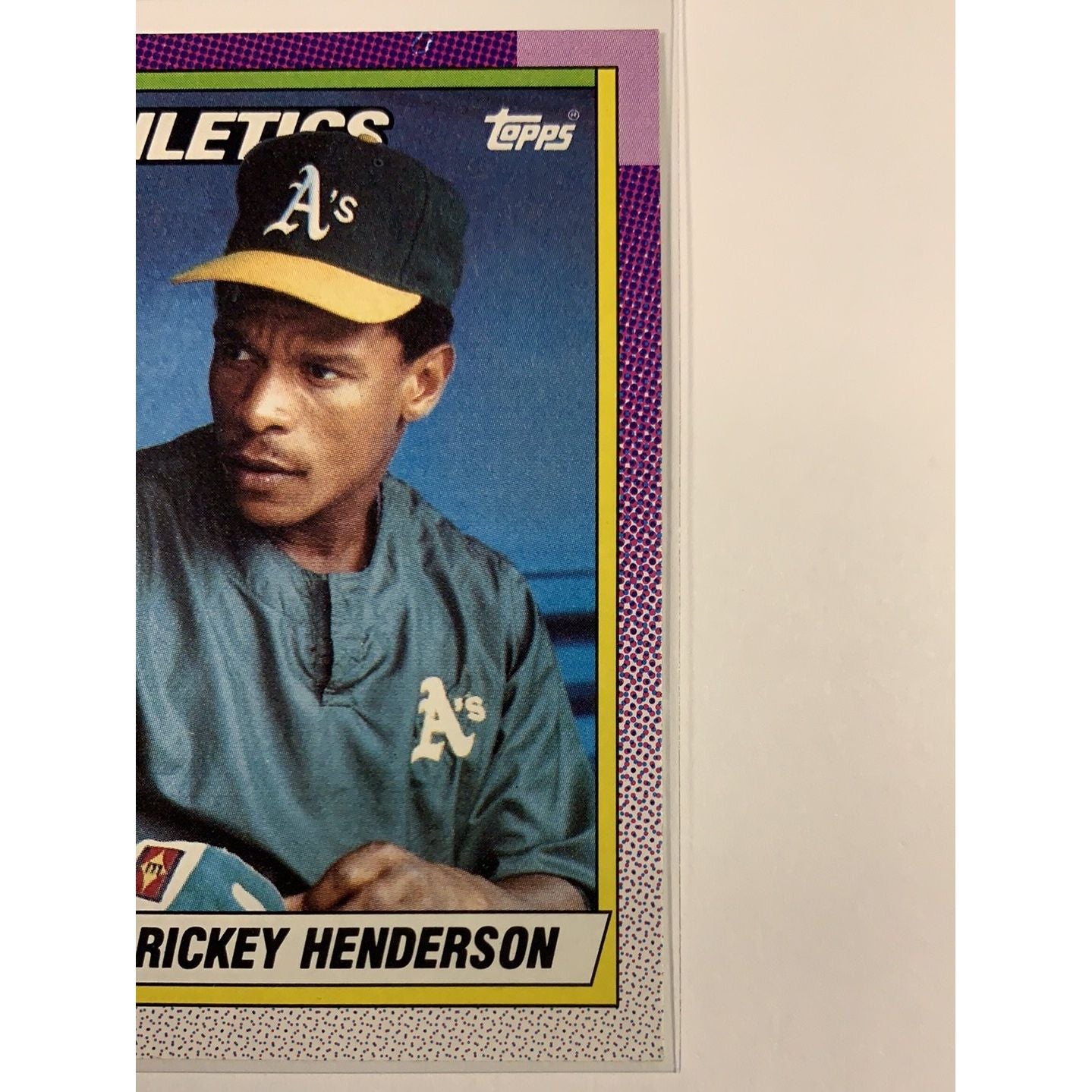  1990 Topps Rickey Henderson #450  Local Legends Cards & Collectibles