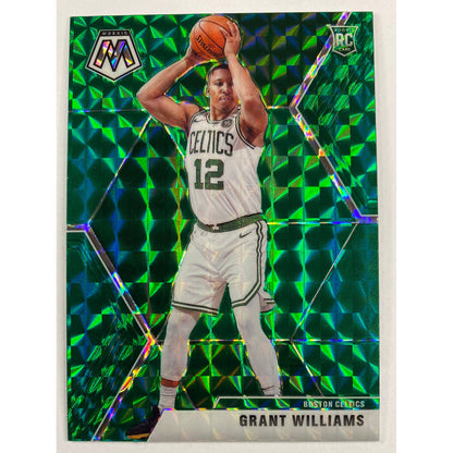 2019-20 Mosaic Grant Williams Green Mosaic Prizm RC