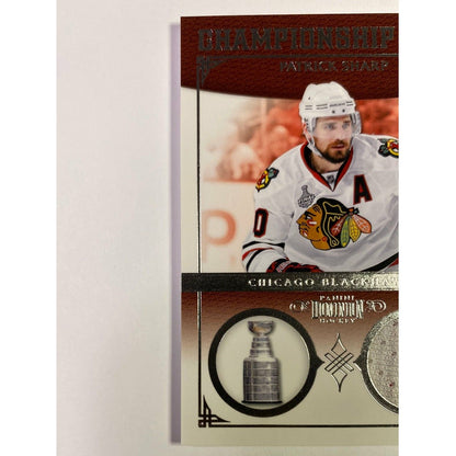 2011-12 Crown Royale Patrick Sharp Championship Gear /50