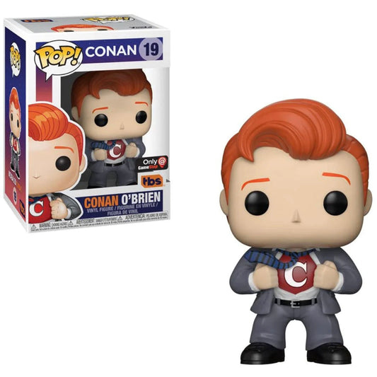 Funko Pop! Conan O’Brien GameStop Exclusive Revealed Conan #19