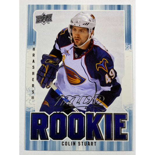 2008-09 MVP Colin Stuart Rookie Card