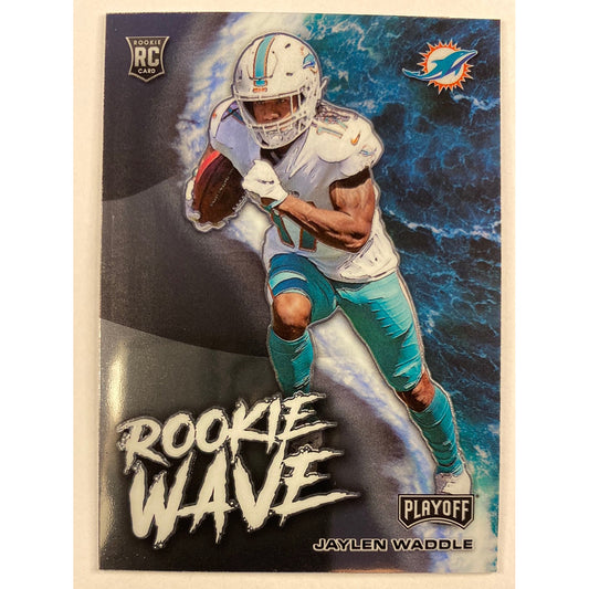 2021 Playoff Jaylen Waddle Rookie Wave