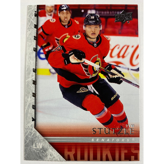 2020-21 Upper Deck Extended Series Tim Stutzle Retro Young Guns