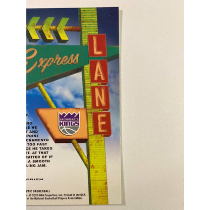 2019-20 Donruss Optic De’Aaron Fox Express Lane Silver Holo Prizm