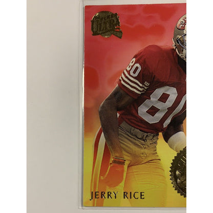  1994 Fleer Ultra Jerry Rice Achievement Award  Local Legends Cards & Collectibles